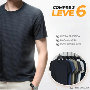 Camisas de Algodão Premium Respiráveis  - (COMPRE 3 LEVE 6)
