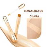 Base FOCALLURE 2 EM 1 - ANTI RUGAS (Adaptável a Todos os Tipos de Pele)